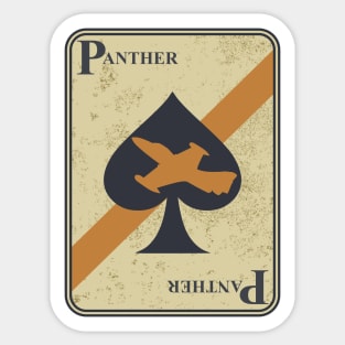 F9F Panther (distressed) Sticker